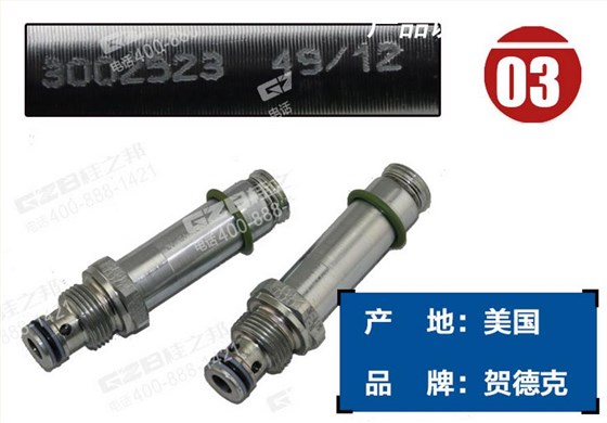 三一挖掘機電磁閥閥芯