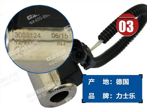 三一挖掘機(jī)電磁閥線(xiàn)圈