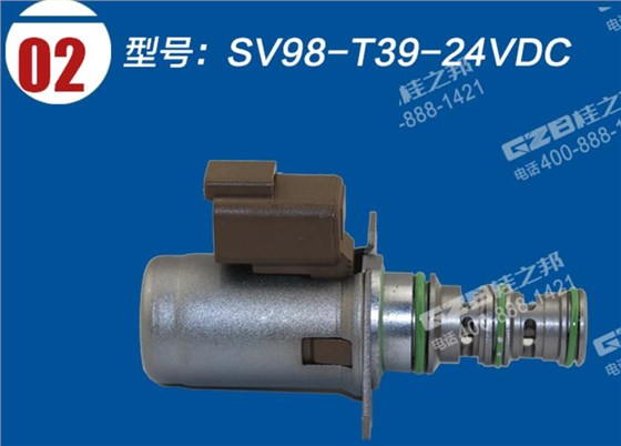 卡特重工挖掘機電磁閥