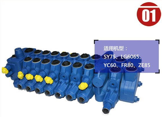 三一挖掘機多路閥總成