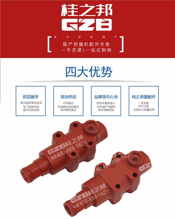 挖掘機邏輯閥組件