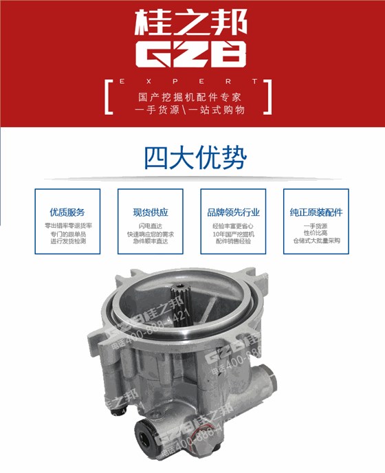 三一挖掘機(jī)先導(dǎo)齒輪泵