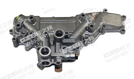 三一挖掘機機油冷卻器蓋