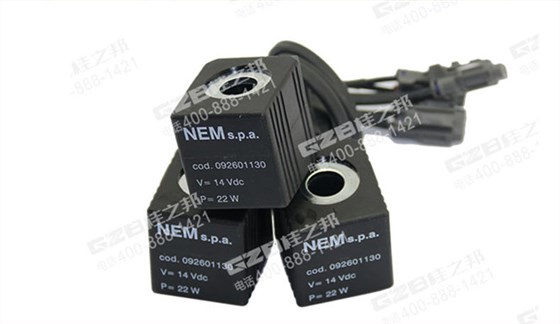 福田雷沃65挖掘機電磁閥線圈