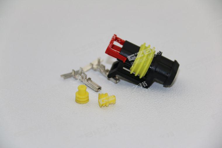 電磁閥線圈接插件282080 徐工挖掘機配件 860120282-6