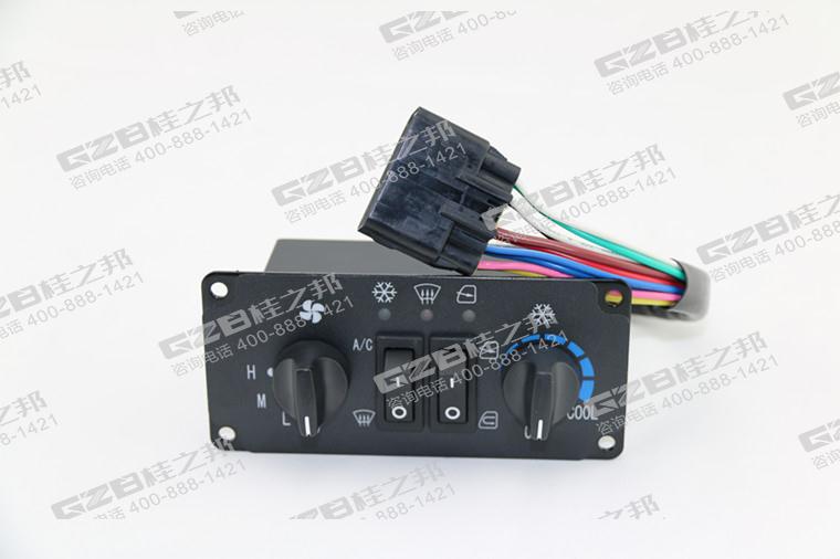 柳工挖掘機空調控制面板,柳工CLG908D挖掘機空調控制面板總成