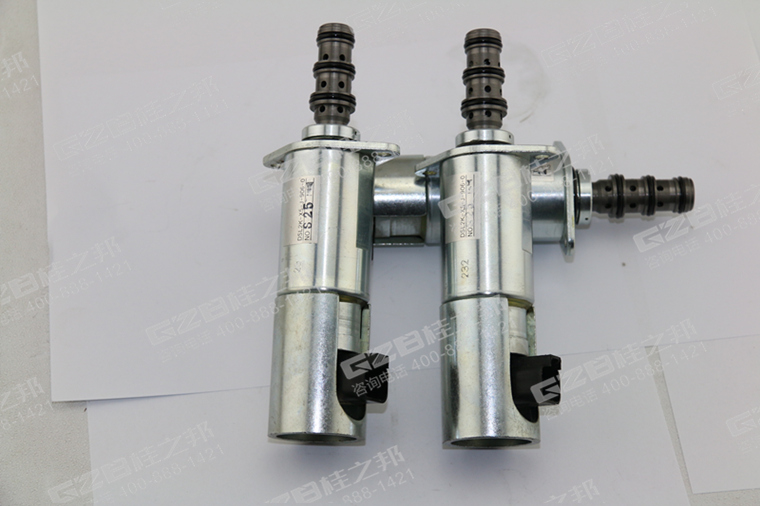 中聯(lián)挖掘機回轉(zhuǎn)減速機鎖定電磁閥