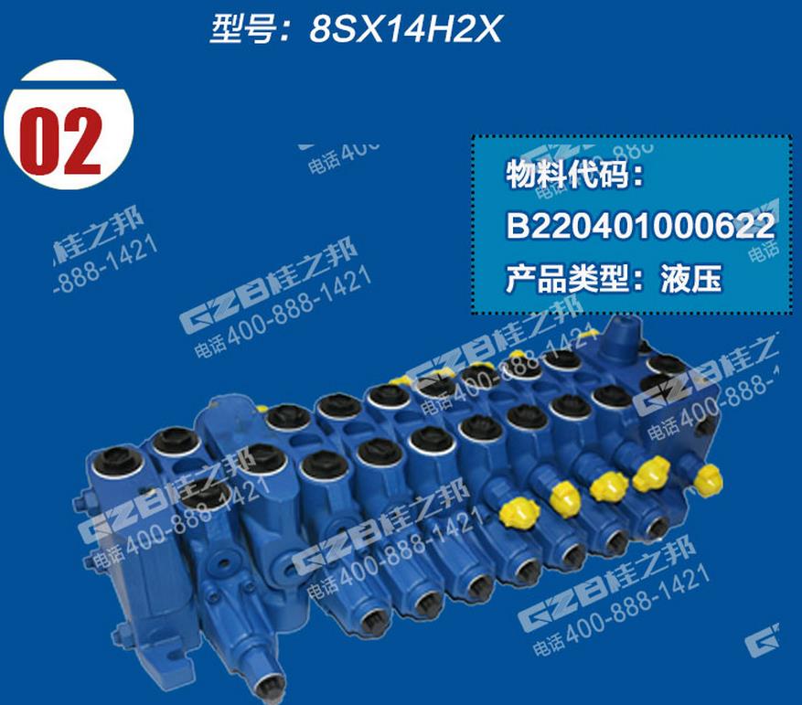三一挖掘機多路閥總成