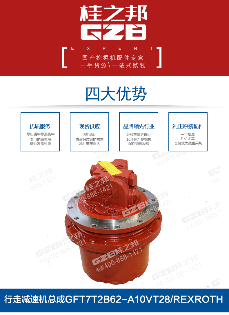 行走減速機GFT7T2B62