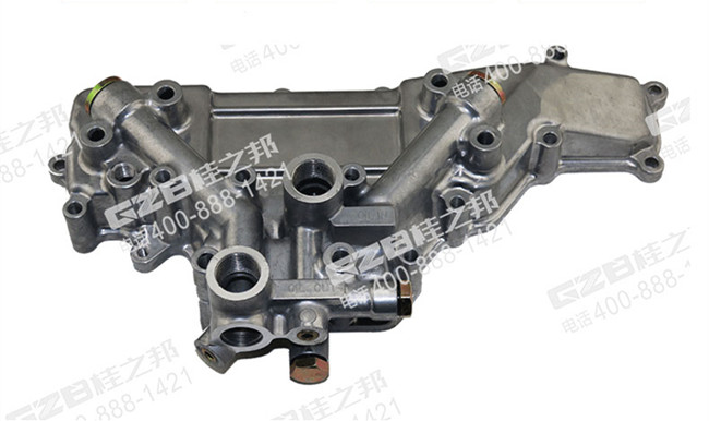 【原裝三菱】三一挖掘機機油冷卻器蓋,挖掘機發動機配件批發