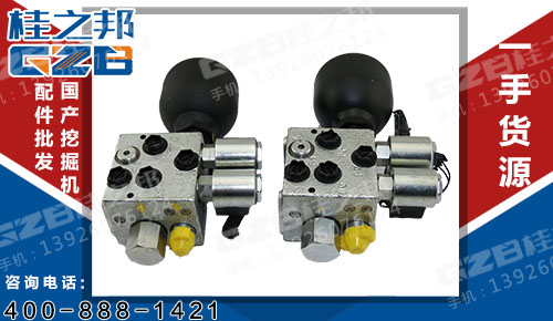 原裝進口中聯重科ZE85油源控制閥 挖掘機配件批發市場