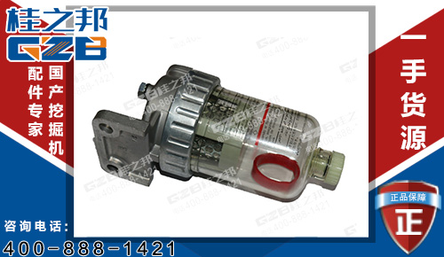 原裝日本三菱SY205挖機(jī)油水分離器ME091412 挖機(jī)配件大全