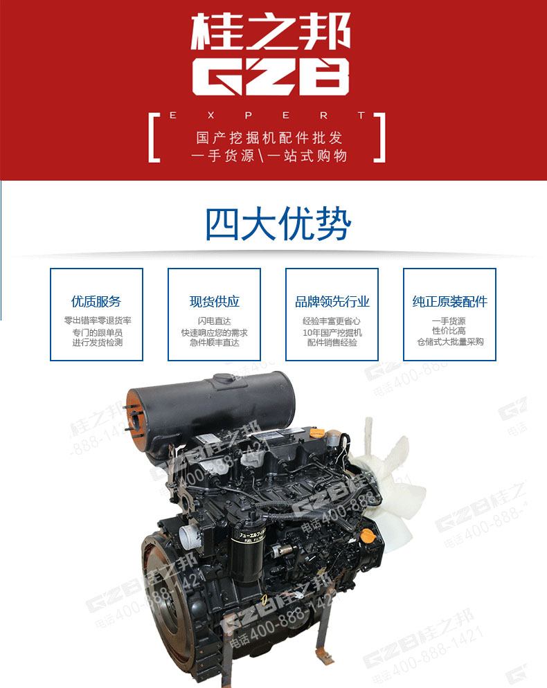 挖掘機配件批發